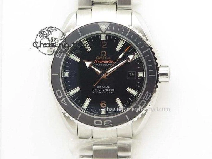 0314 Seamaster Diver 300M ZF 1:1 Best Edition Black Ceramic Black Dial on Black Rubber Strap A EasyMatch 7821